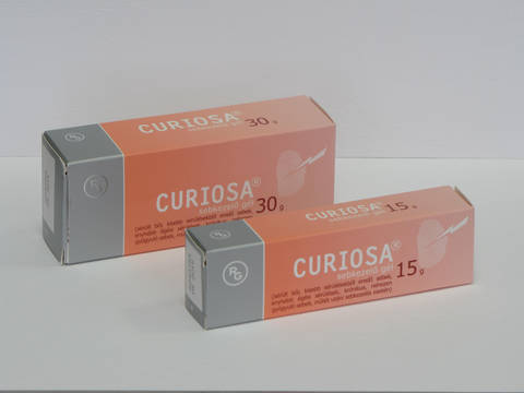 Curiosa sebkezelő gél 30g
