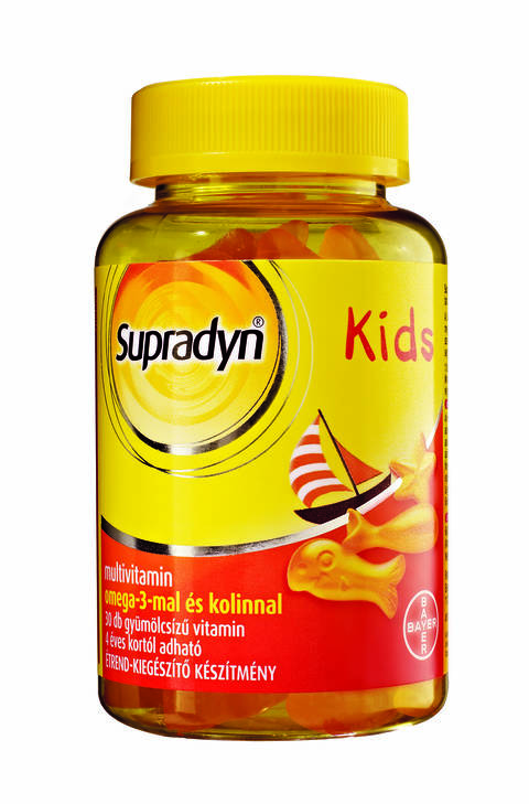 Supradyn Kids Omega-3 gumicukor 30x