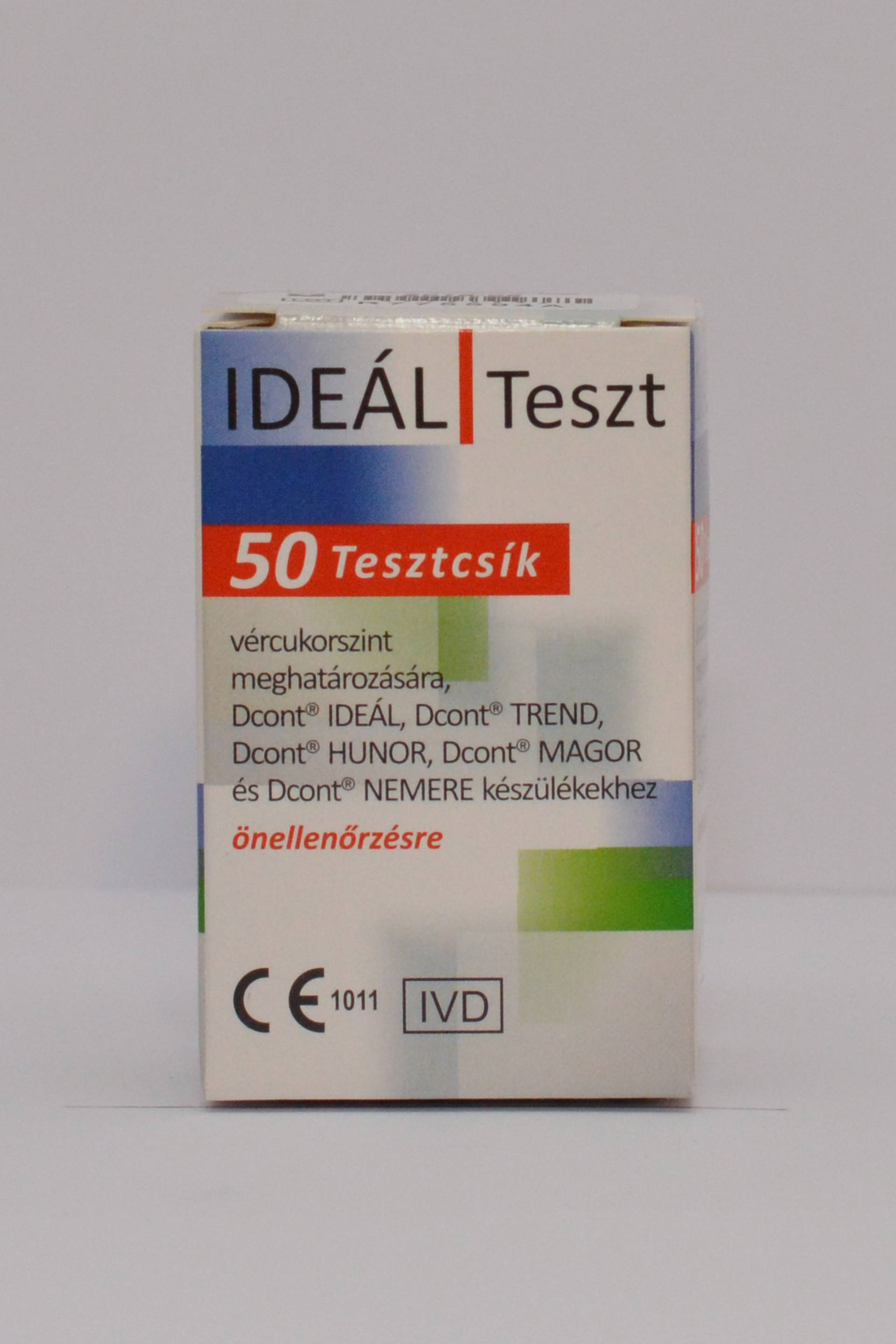 dcont ideál tesztcsík